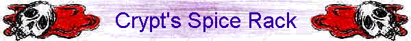 Crypt's Spice Rack